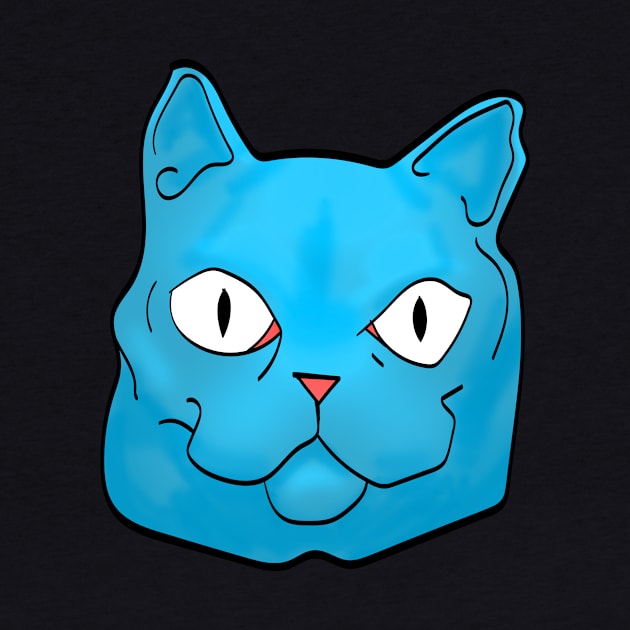 fat blue cat by Max